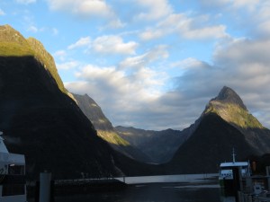 Milford Sound from harbor